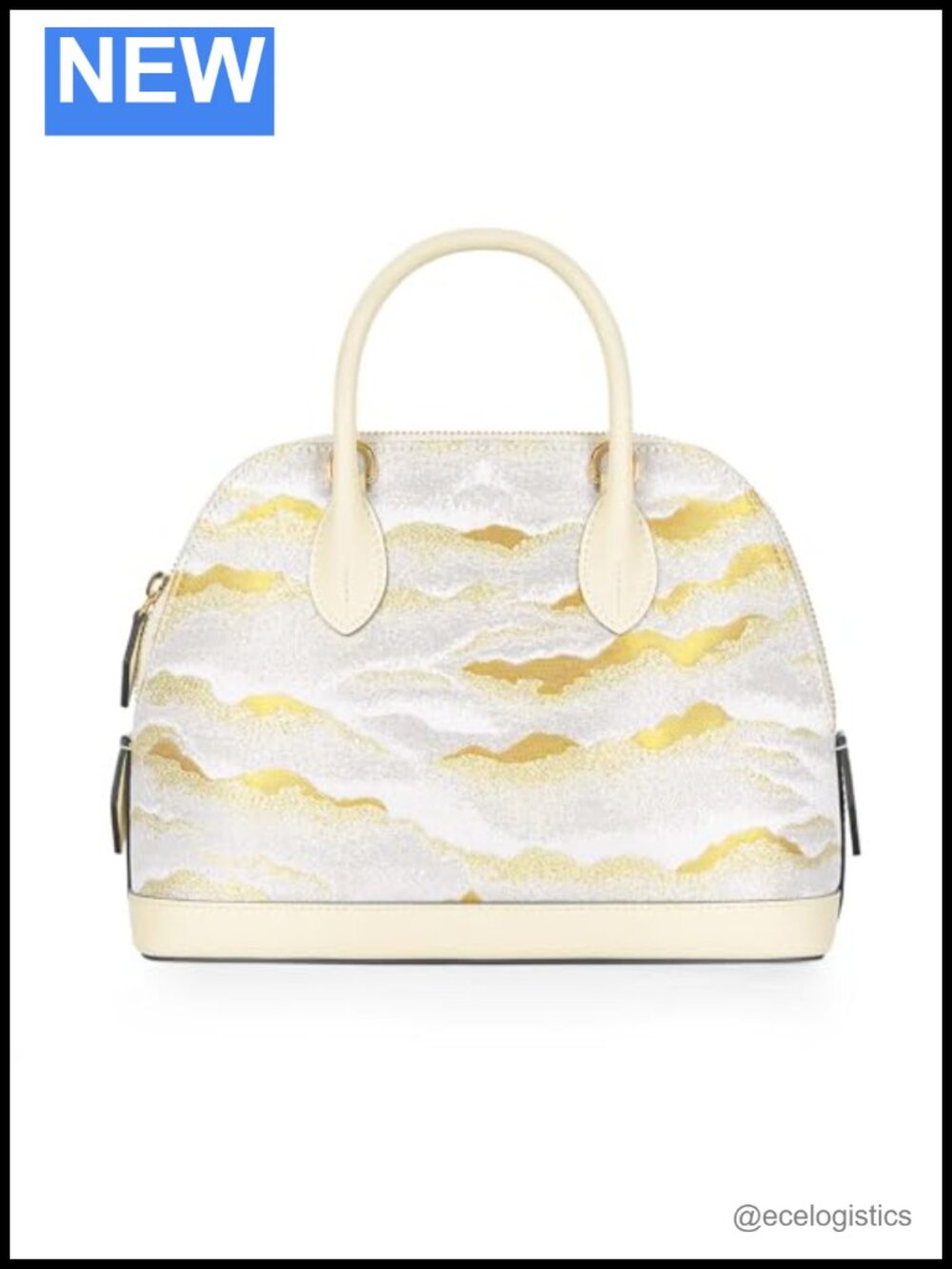 Embroidered Shell Shoulder Bag Ethnic Top Handle Handbags Women